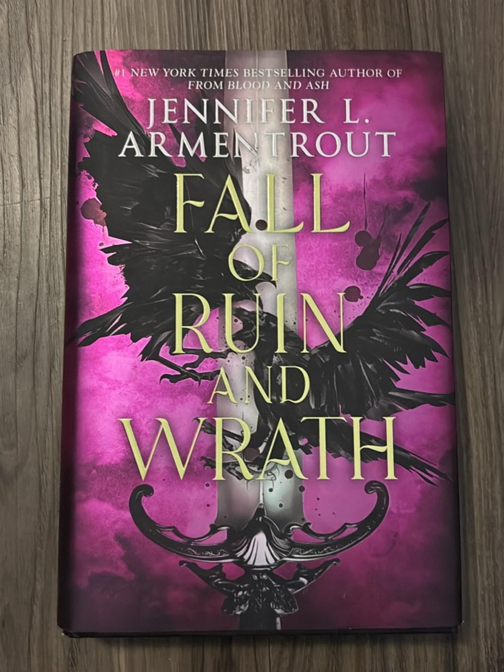 Jennifer L. Armentrout - Fall of Ruin and Wrath (Pink Hardcover)